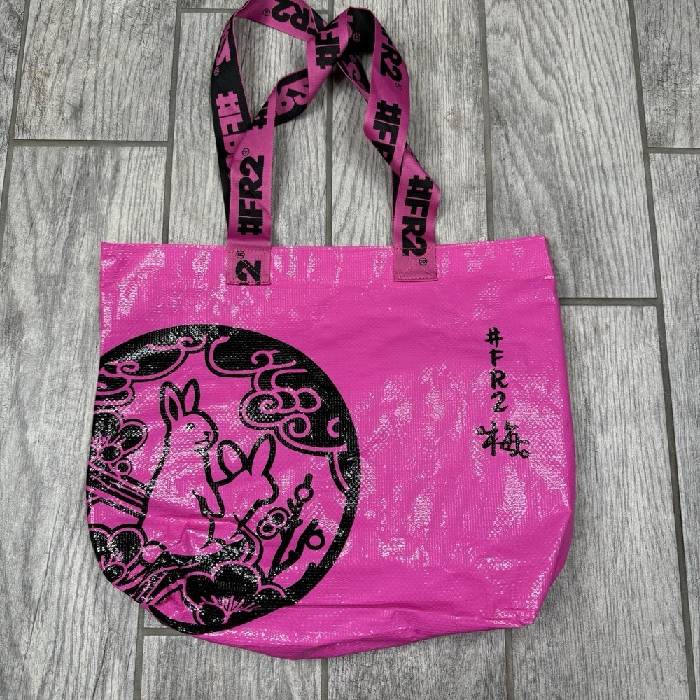 #FR2 Fxxing Rabbits Original Handle Small Bag‎ - Pink - Tote Plastic